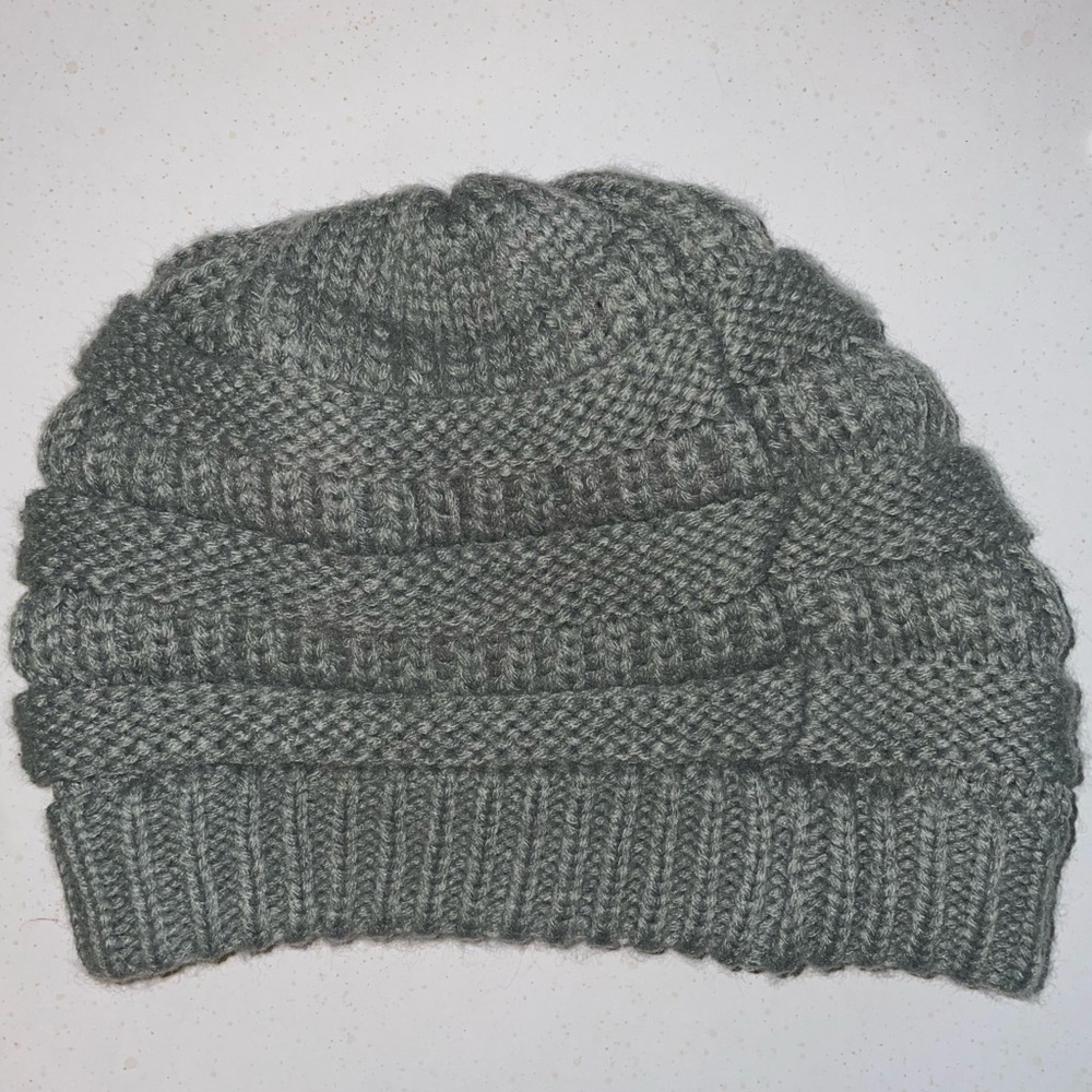 Grey Cap Beanie